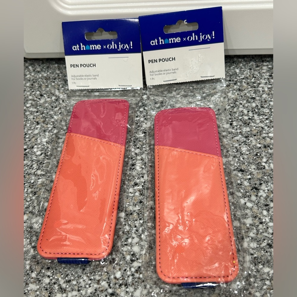 Set of 2 Pen Pouches by Oh JOY! NWT